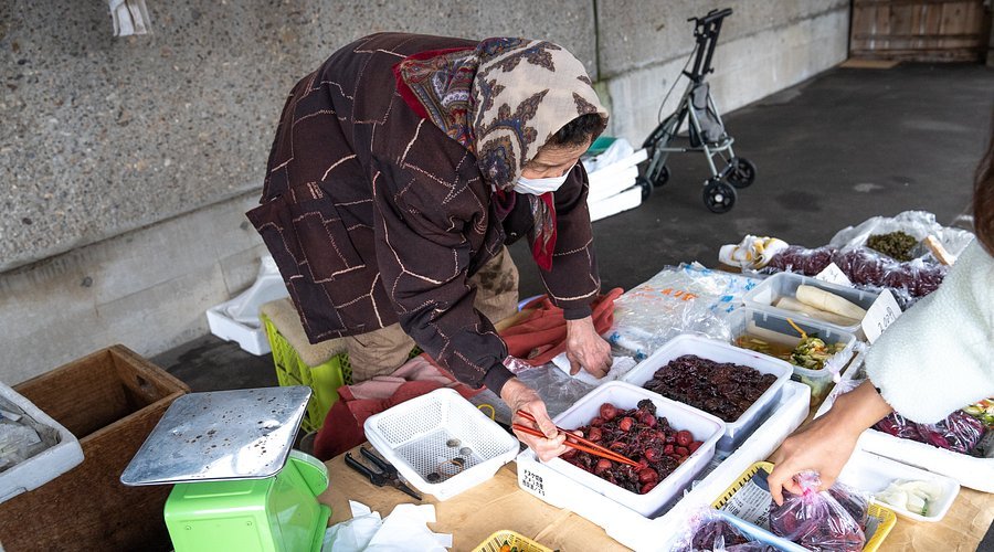 🛍️ 하나와 아침 시장(카즈노시 정기 시장)